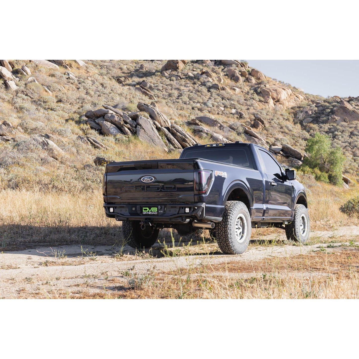 DV8 OFF-ROAD | 2021 2026 Ford F 150 Tube Rear Bumper  | RBFF1-06