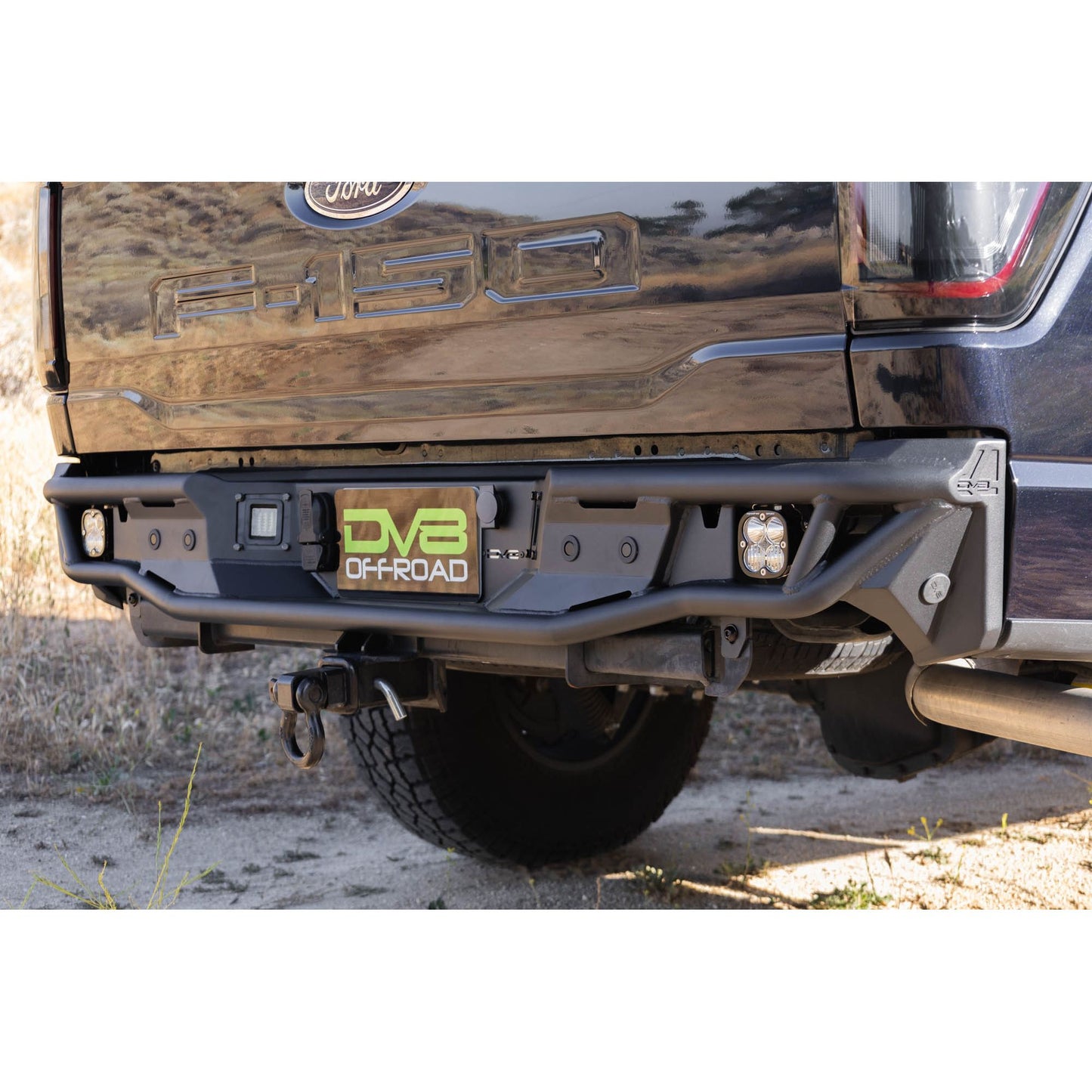 DV8 OFF-ROAD | 2021 2026 Ford F 150 Tube Rear Bumper  | RBFF1-06