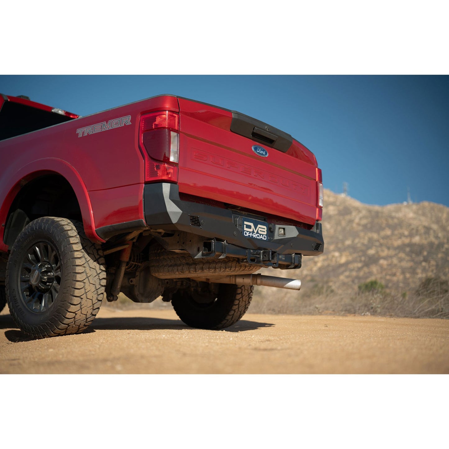 DV8 OFF-ROAD | 2017 2025 Ford Super Duty Spec Series Rear Bumper  | RBFF2-03