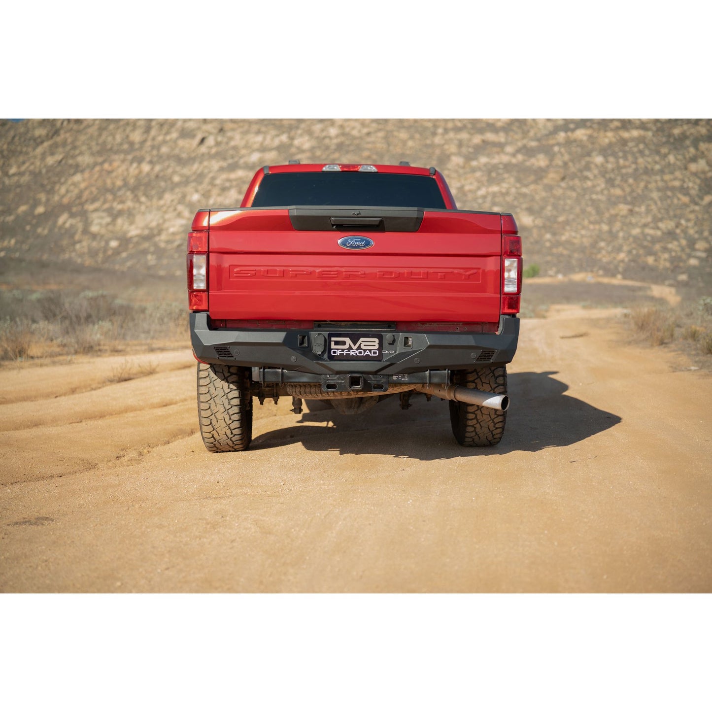 DV8 OFF-ROAD | 2017 2025 Ford Super Duty Spec Series Rear Bumper  | RBFF2-03