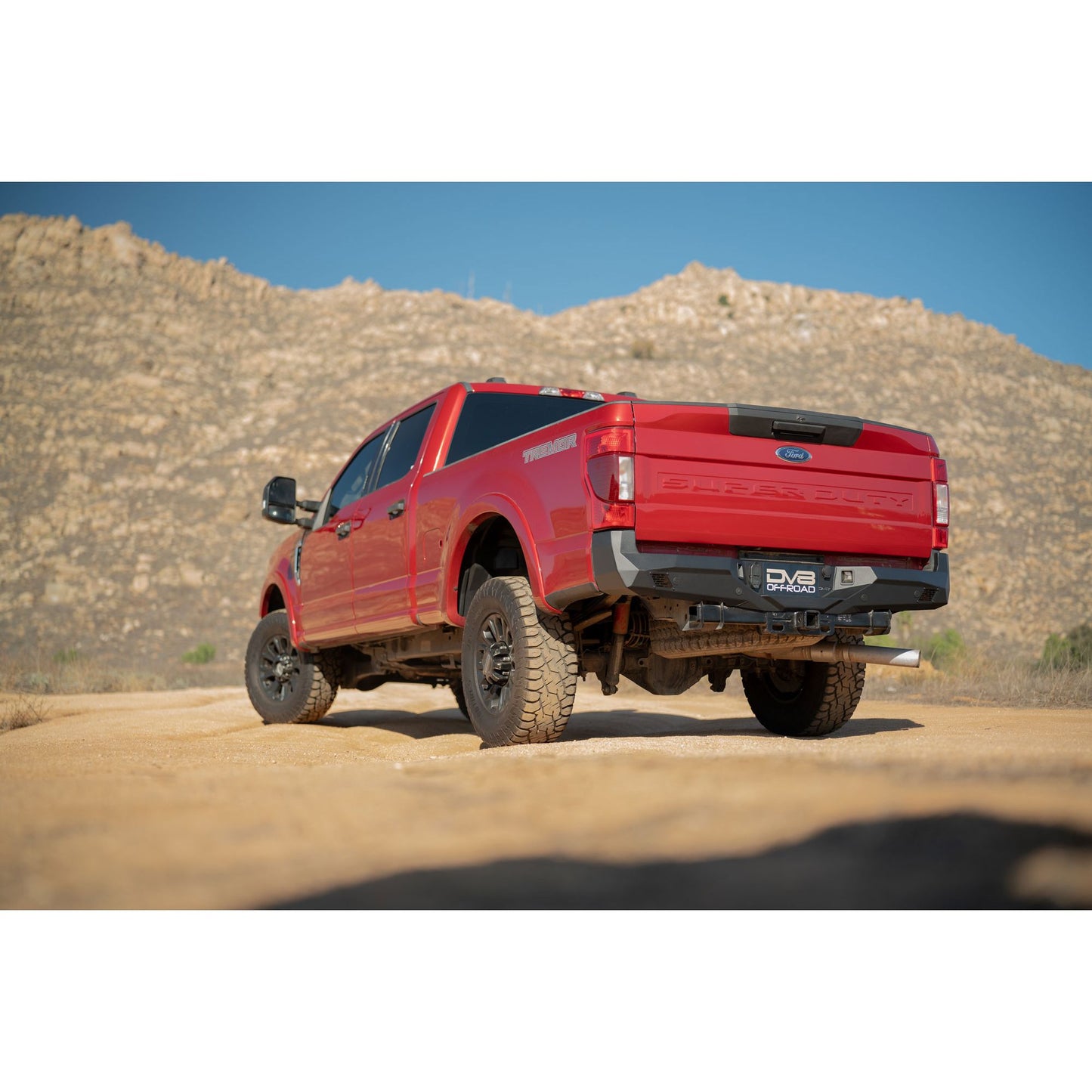 DV8 OFF-ROAD | 2017 2025 Ford Super Duty Spec Series Rear Bumper  | RBFF2-03