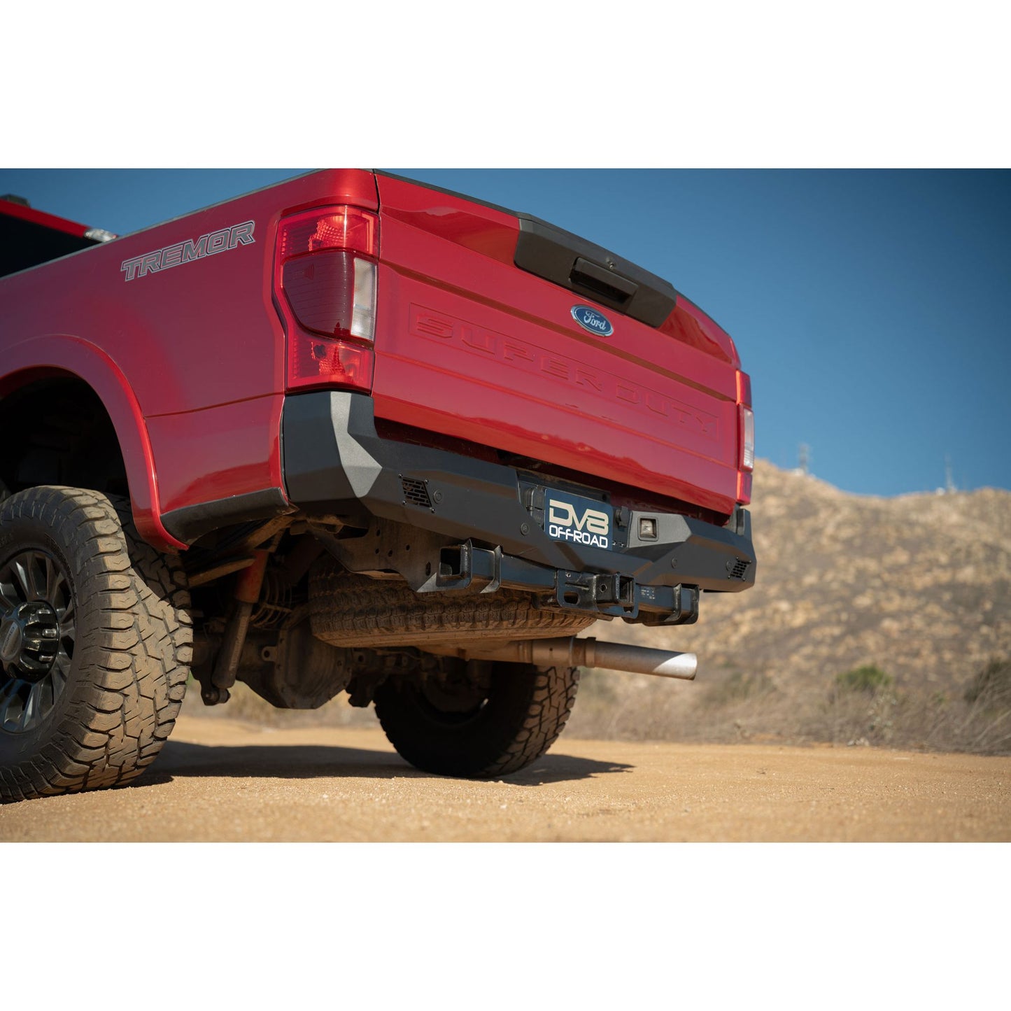 DV8 OFF-ROAD | 2017 2025 Ford Super Duty Spec Series Rear Bumper  | RBFF2-03