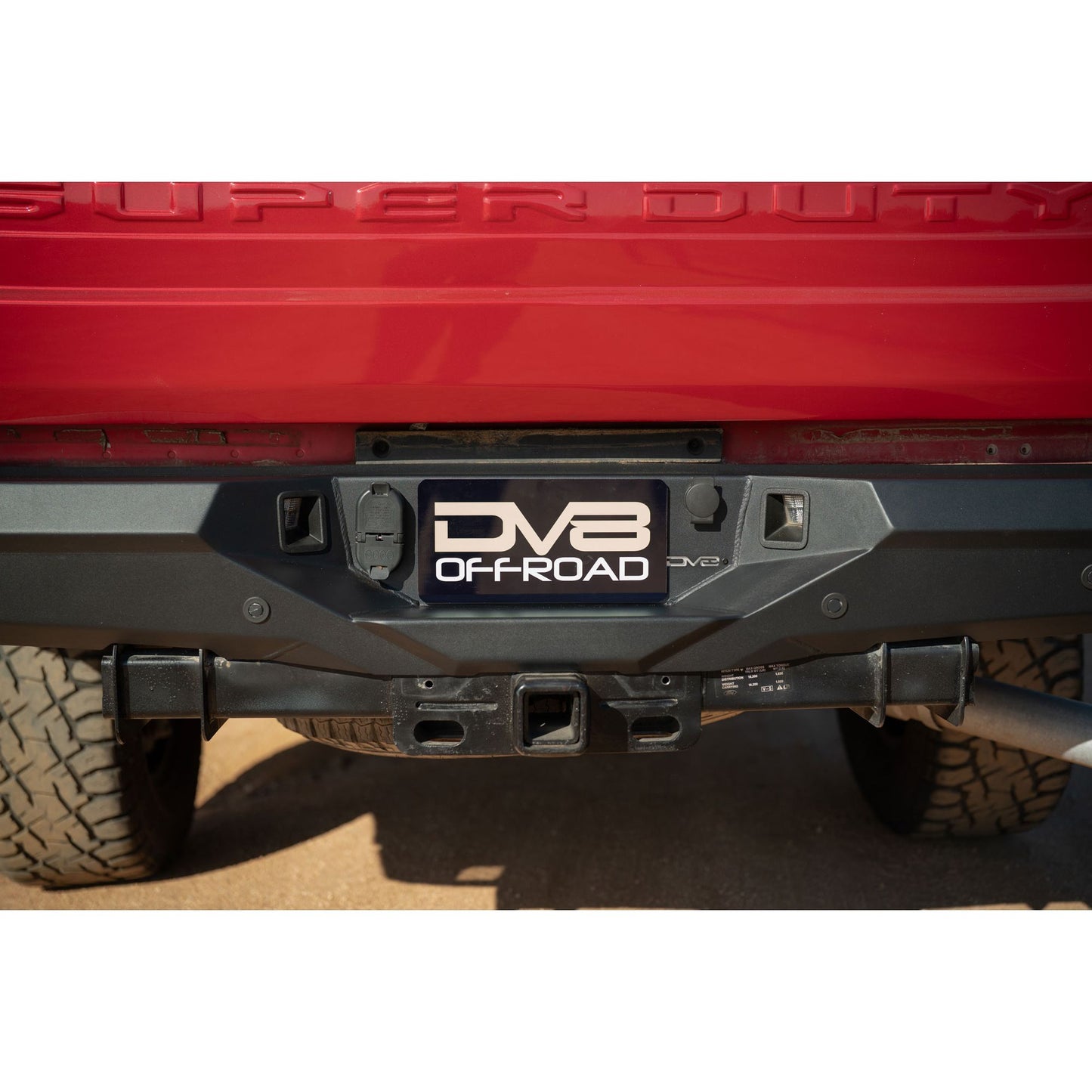 DV8 OFF-ROAD | 2017 2025 Ford Super Duty Spec Series Rear Bumper  | RBFF2-03