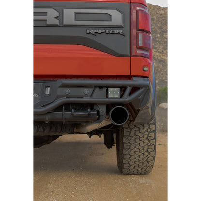 DV8 OFF-ROAD | 2017 2020 Ford F 150 Raptor Tube Rear Bumper  | RBFR1-01
