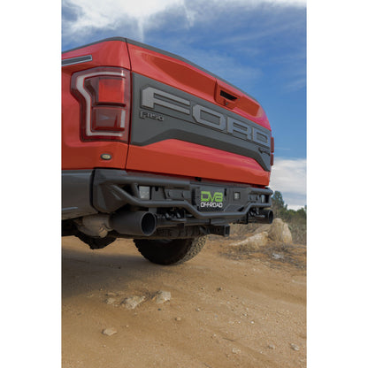DV8 OFF-ROAD | 2017 2020 Ford F 150 Raptor Tube Rear Bumper  | RBFR1-01
