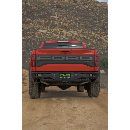 DV8 OFF-ROAD | 2017 2020 Ford F 150 Raptor Tube Rear Bumper  | RBFR1-01