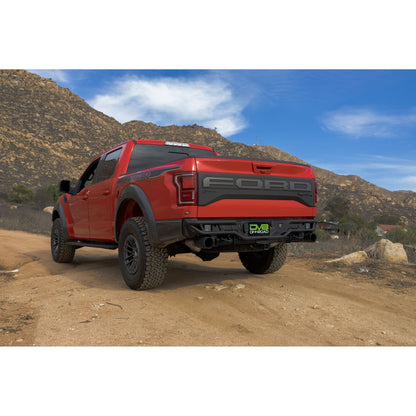 DV8 OFF-ROAD | 2017 2020 Ford F 150 Raptor Tube Rear Bumper  | RBFR1-01