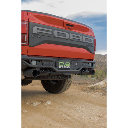 DV8 OFF-ROAD | 2017 2020 Ford F 150 Raptor Tube Rear Bumper  | RBFR1-01