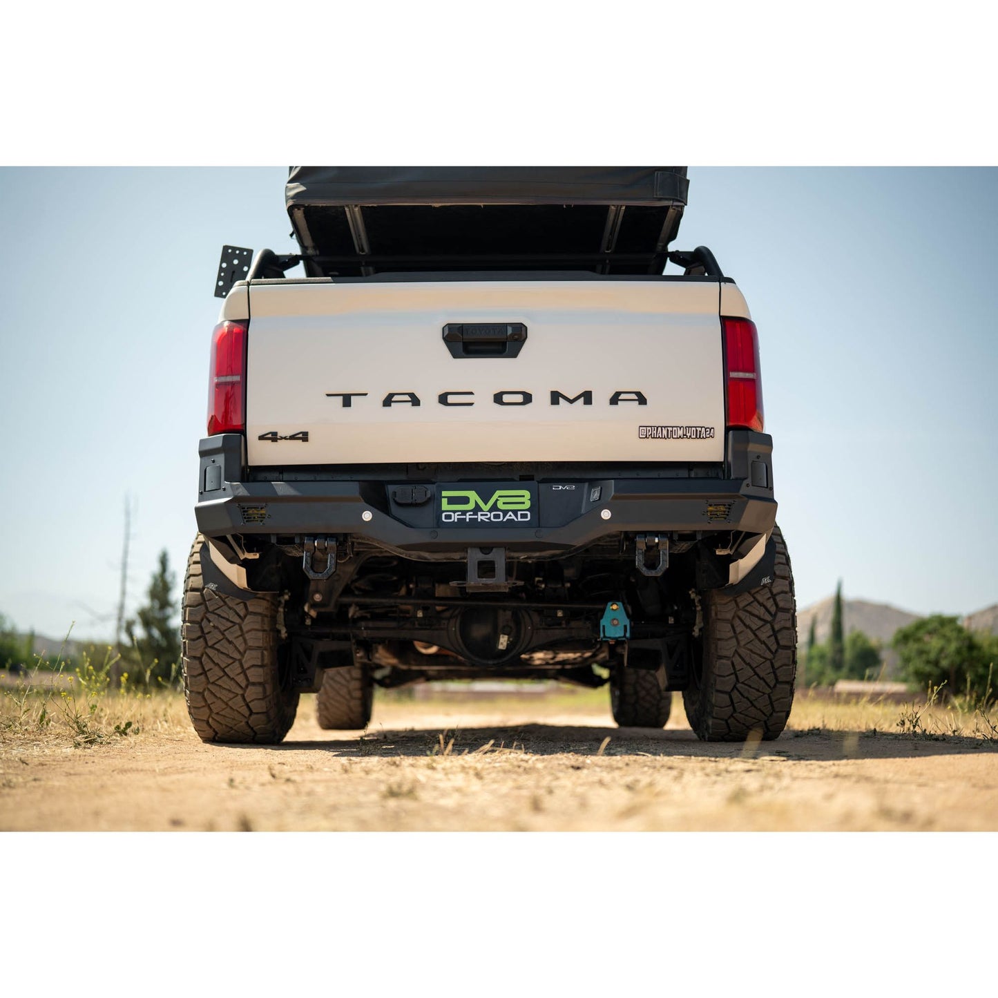 DV8 OFF-ROAD | 2024 2025 Toyota Tacoma Spec Series Rear Bumper  | RBTT1-08