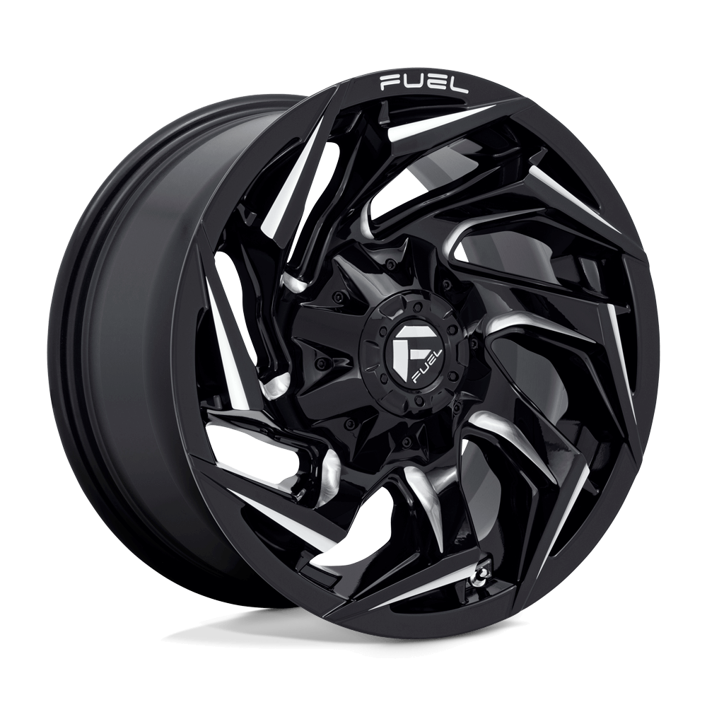 FUEL D753 REACTION Gloss Black Milled