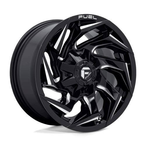 FUEL D753 REACTION Gloss Black Milled