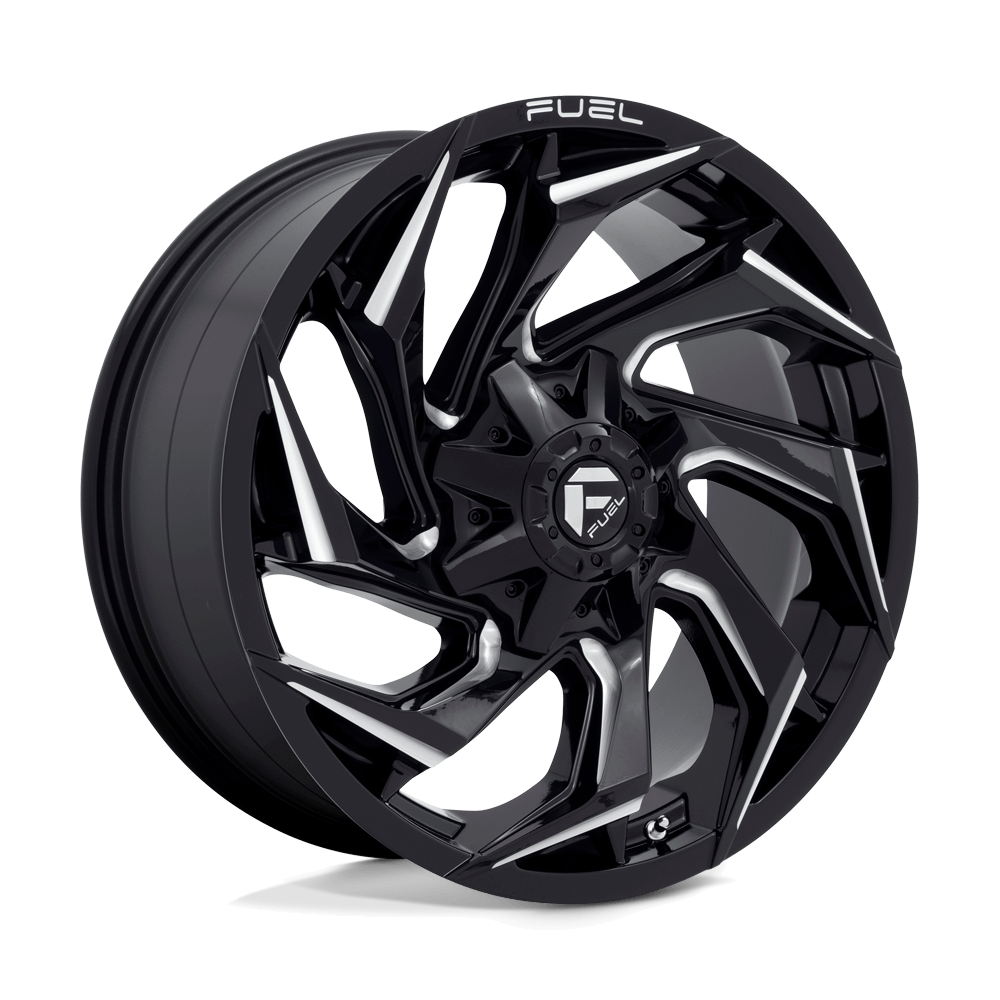 FUEL D753 REACTION Gloss Black Milled