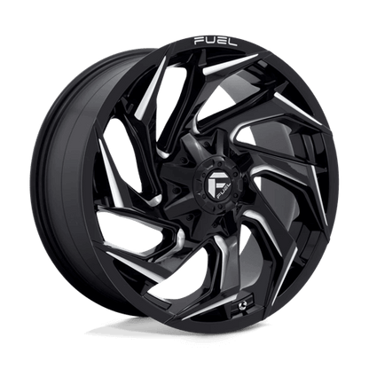 FUEL D753 REACTION Gloss Black Milled