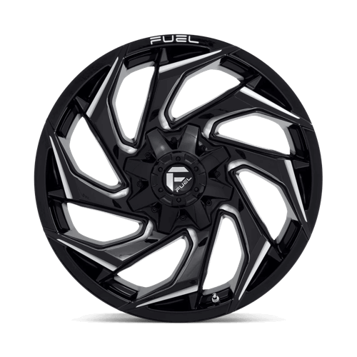 FUEL D753 REACTION Gloss Black Milled