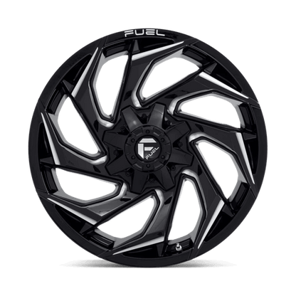 FUEL D753 REACTION Gloss Black Milled