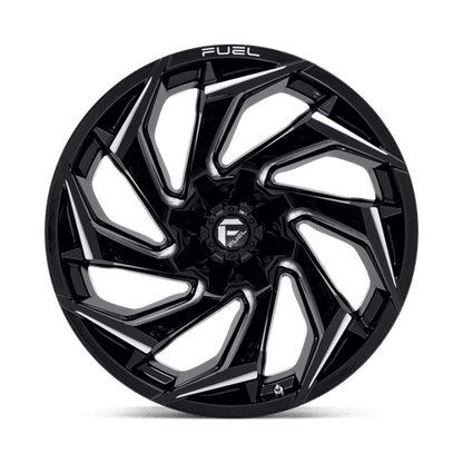 FUEL D753 REACTION Gloss Black Milled