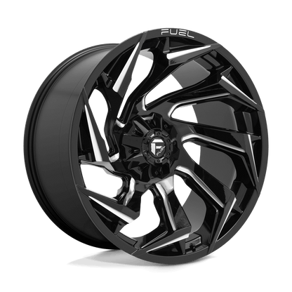 FUEL D753 REACTION Gloss Black Milled