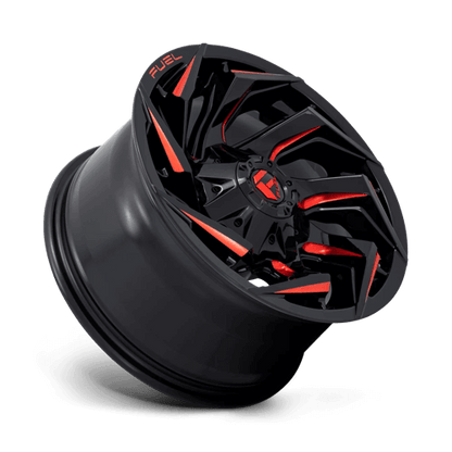 FUEL D755 REACTION Gloss Black Milled W/ Red Tint