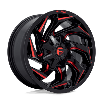 FUEL D755 REACTION Gloss Black Milled W/ Red Tint