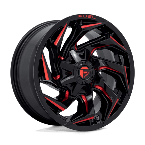 FUEL D755 REACTION Gloss Black Milled W/ Red Tint