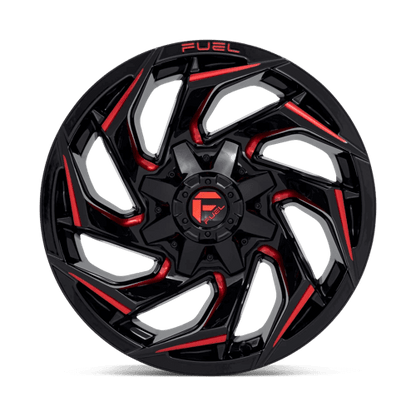 FUEL D755 REACTION Gloss Black Milled W/ Red Tint