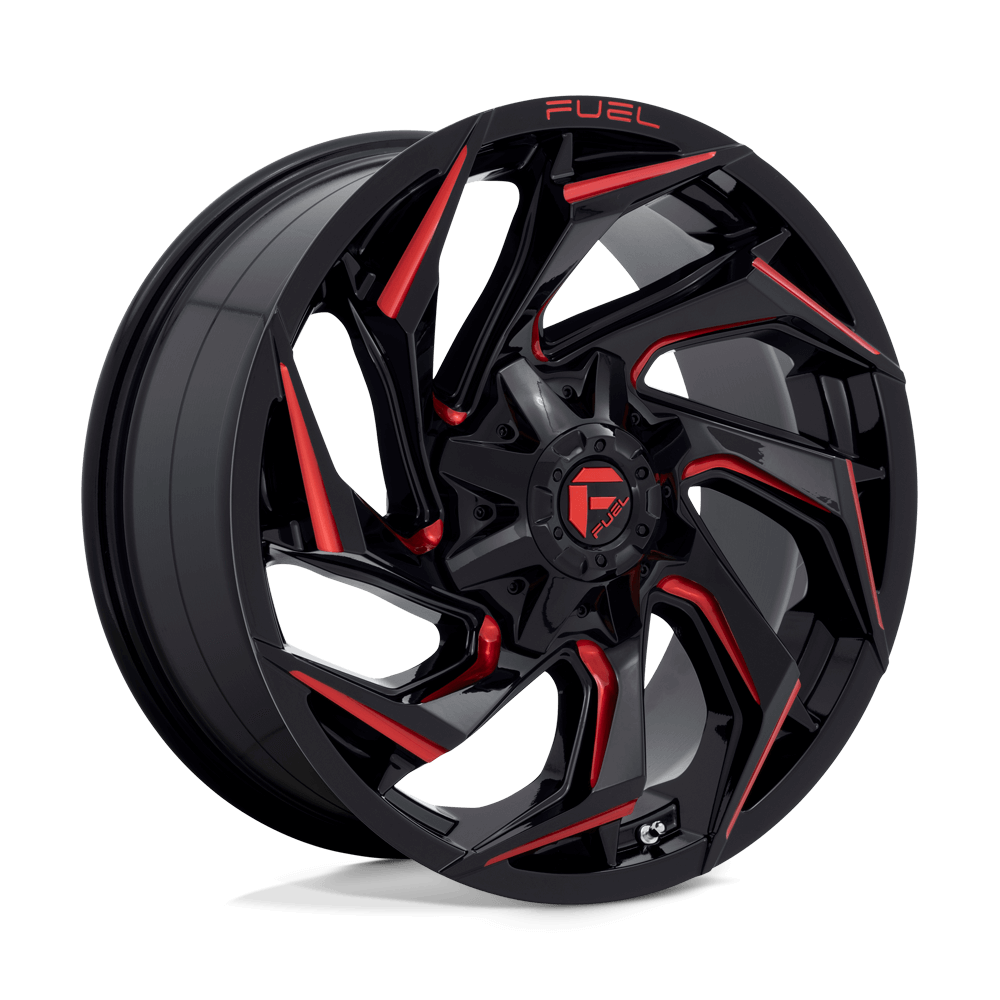FUEL D755 REACTION Gloss Black Milled W/ Red Tint