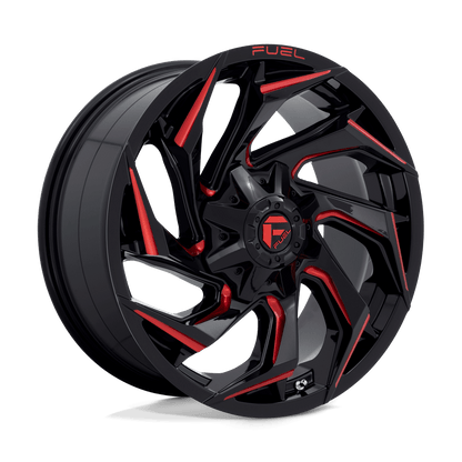 FUEL D755 REACTION Gloss Black Milled W/ Red Tint