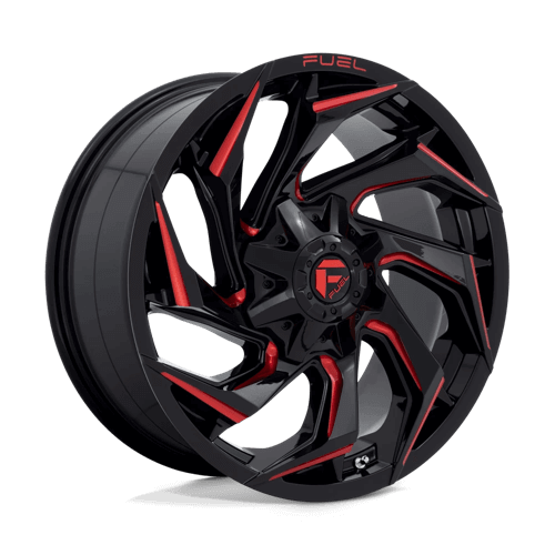 FUEL D755 REACTION Gloss Black Milled W/ Red Tint
