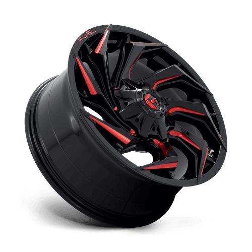 FUEL D755 REACTION Gloss Black Milled W/ Red Tint