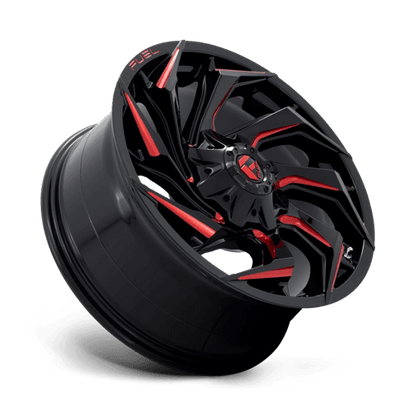 FUEL D755 REACTION Gloss Black Milled W/ Red Tint