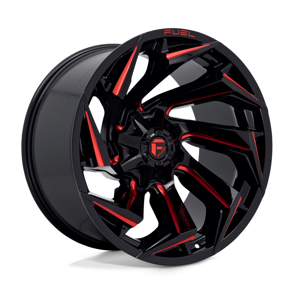 FUEL D755 REACTION Gloss Black Milled W/ Red Tint