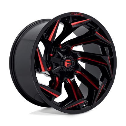 FUEL D755 REACTION Gloss Black Milled W/ Red Tint