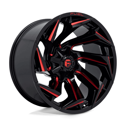 FUEL D755 REACTION Gloss Black Milled W/ Red Tint
