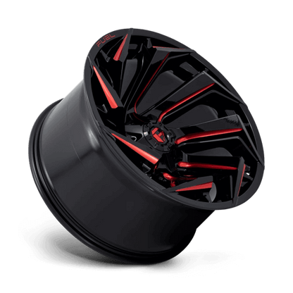 FUEL D755 REACTION Gloss Black Milled W/ Red Tint