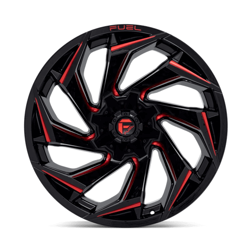 FUEL D755 REACTION Gloss Black Milled W/ Red Tint