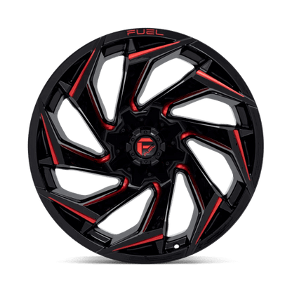 FUEL D755 REACTION Gloss Black Milled W/ Red Tint