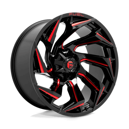 FUEL D755 REACTION Gloss Black Milled W/ Red Tint