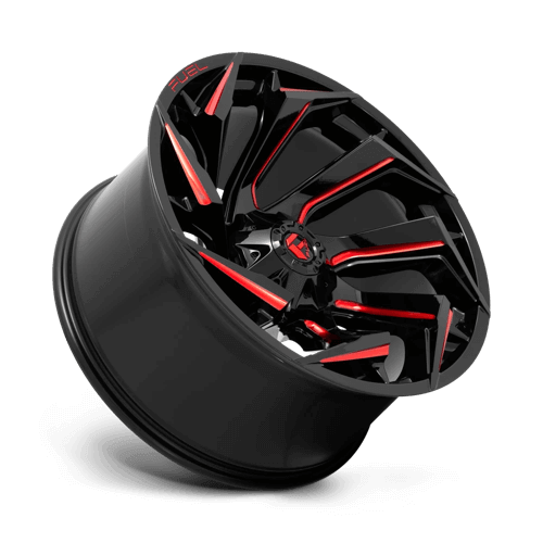 FUEL D755 REACTION Gloss Black Milled W/ Red Tint