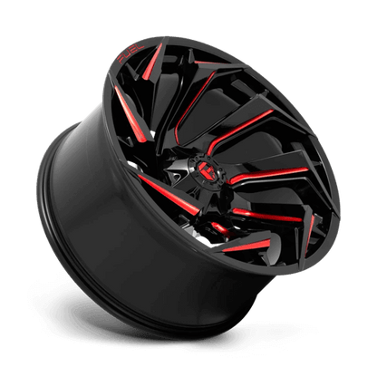 FUEL D755 REACTION Gloss Black Milled W/ Red Tint