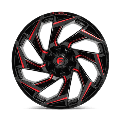 FUEL D755 REACTION Gloss Black Milled W/ Red Tint