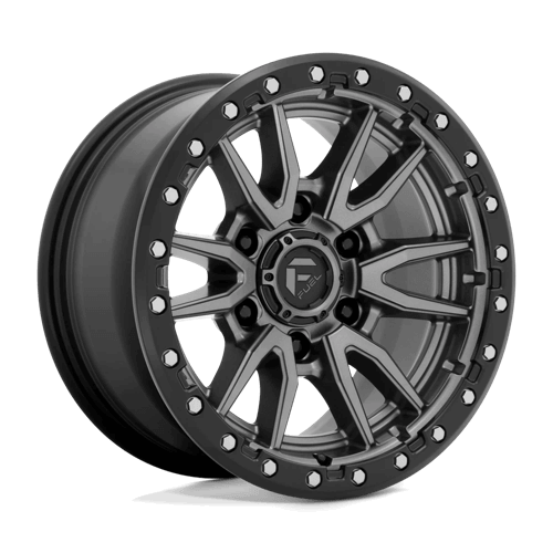 FUEL D680 REBEL Matte Gunmetal Black Bead Ring