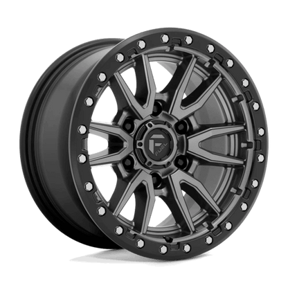 FUEL D680 REBEL Matte Gunmetal Black Bead Ring