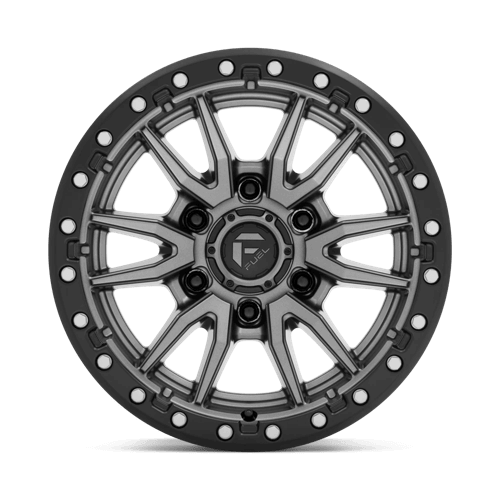 FUEL D680 REBEL Matte Gunmetal Black Bead Ring