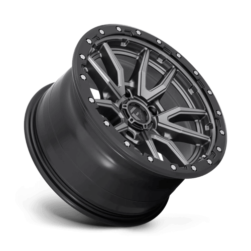 FUEL D680 REBEL Matte Gunmetal Black Bead Ring