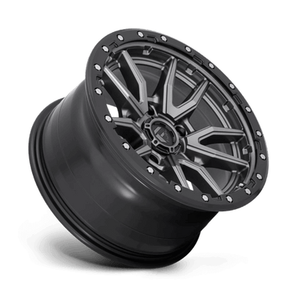 FUEL D680 REBEL Matte Gunmetal Black Bead Ring
