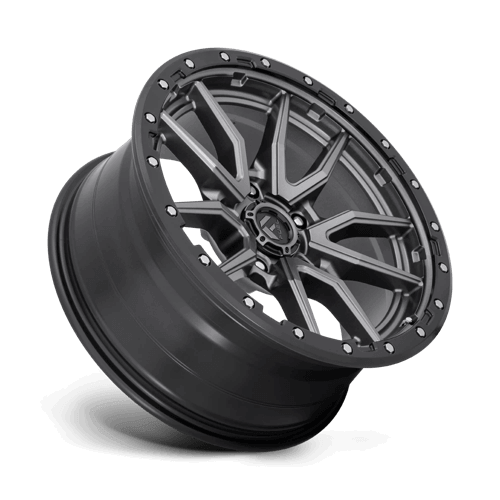 FUEL D680 REBEL Matte Gunmetal Black Bead Ring