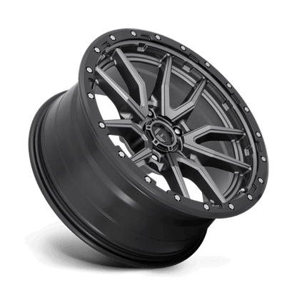 FUEL D680 REBEL Matte Gunmetal Black Bead Ring