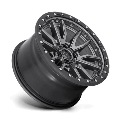 FUEL D680 REBEL Matte Gunmetal Black Bead Ring