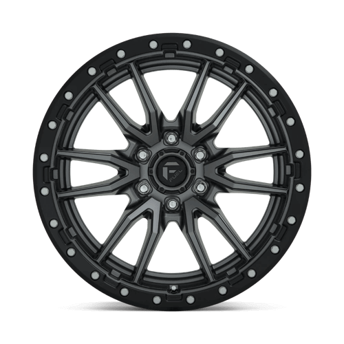 FUEL D680 REBEL Matte Gunmetal Black Bead Ring