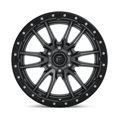 FUEL D680 REBEL Matte Gunmetal Black Bead Ring